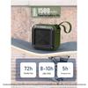 W-King S7 Outdoor Waterproof Portable Bluetooth Speaker CN Plug (adapter Included)