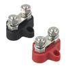2PC M8 Busbar Terminal Blocks for 12V 48V For Car Marine Power Connection