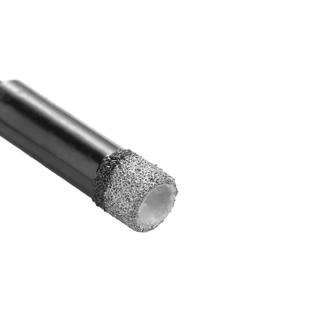 Brazed Hexagonal Shank Tile Drill Bit Dry Marble Drill Bit Diamond Coated Granite Diamond Drill Bit Glass