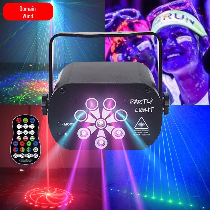 Mini Laser UV8 Starry Projection Light for Home & Bar Atmosphere