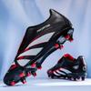 New Lace Free Low Top Football Shoes for Teenagers Grass Training and Professional Football Matches Wear-resistant and Anti Slip