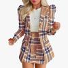 Moda Versatile Abito e Gonna Coordinati Stile Casual da Donna Bottoni Aperti Ombelico Corto Abito Multipezzo