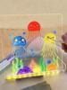 Transparent Drawing Board Luminous Wordpad Diy Acrylic Board With Colour Pens Led Night Light Note Board Kid Drawing Toy Gifts