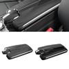 Panneau de boîte d'accoudoir de rangement de voiture, Texture en Fiber de carbone, couverture ABS, garniture intérieure pour Mercedes Benz CLS W218 classe 2012 – 2017