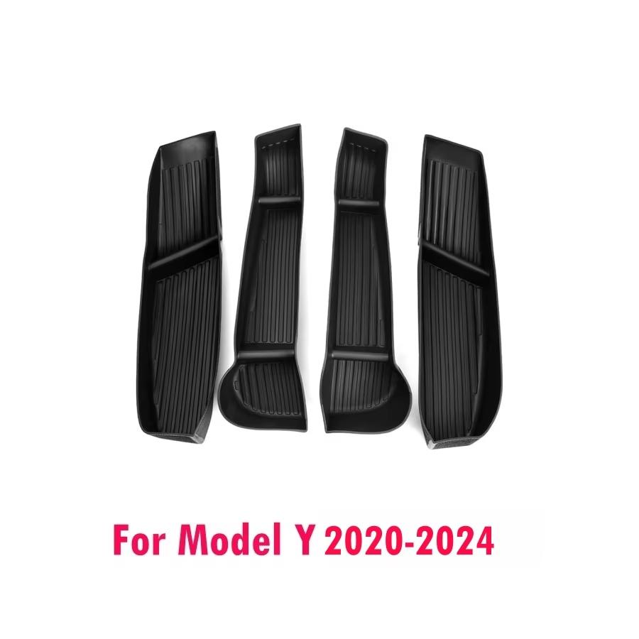 For Tesla Model Y/3 2024-2026 Juniper Highland Door Storage Box Door Slot Mat Organizer Tray