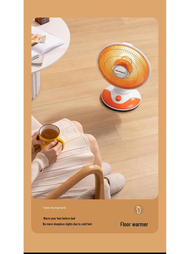 Little Sun Energy-Saving Heater: Rapid Heating Bathroom Fan & Compact Warmer