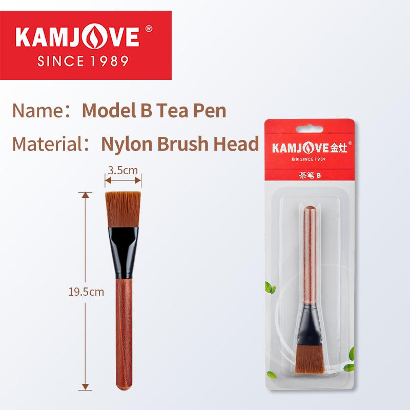 KAMJOVE Heat Resistant Glass Teapot,Puer Kettle Hot Sale 400-900ML Capacity One-click Tea Filter Tea Pot Chinese Kung Fu Teawear