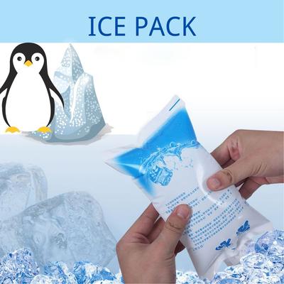 1PC Reusable Ice Pack Water Injection Gel Dry Cooler Bag Cold Compress Refrigerate Food Keep Bags Icing Bags Ice Cream Tools