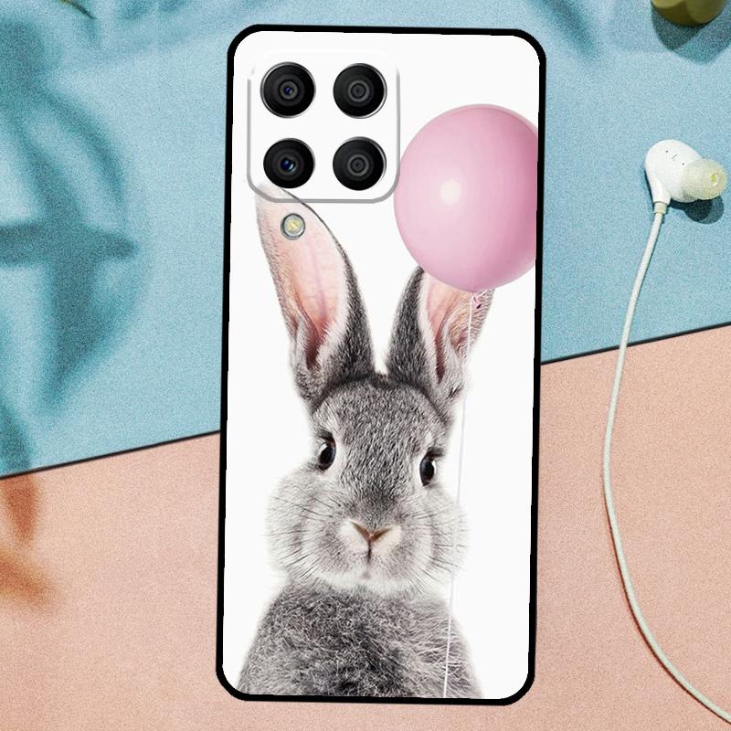 Cute Bunny Rabbit For Samsung Galaxy M14 M34 M54 M20 M06 M16 M12 M13 M15 M35 M55 M33 M53 M21 M31 M32 M52 Case