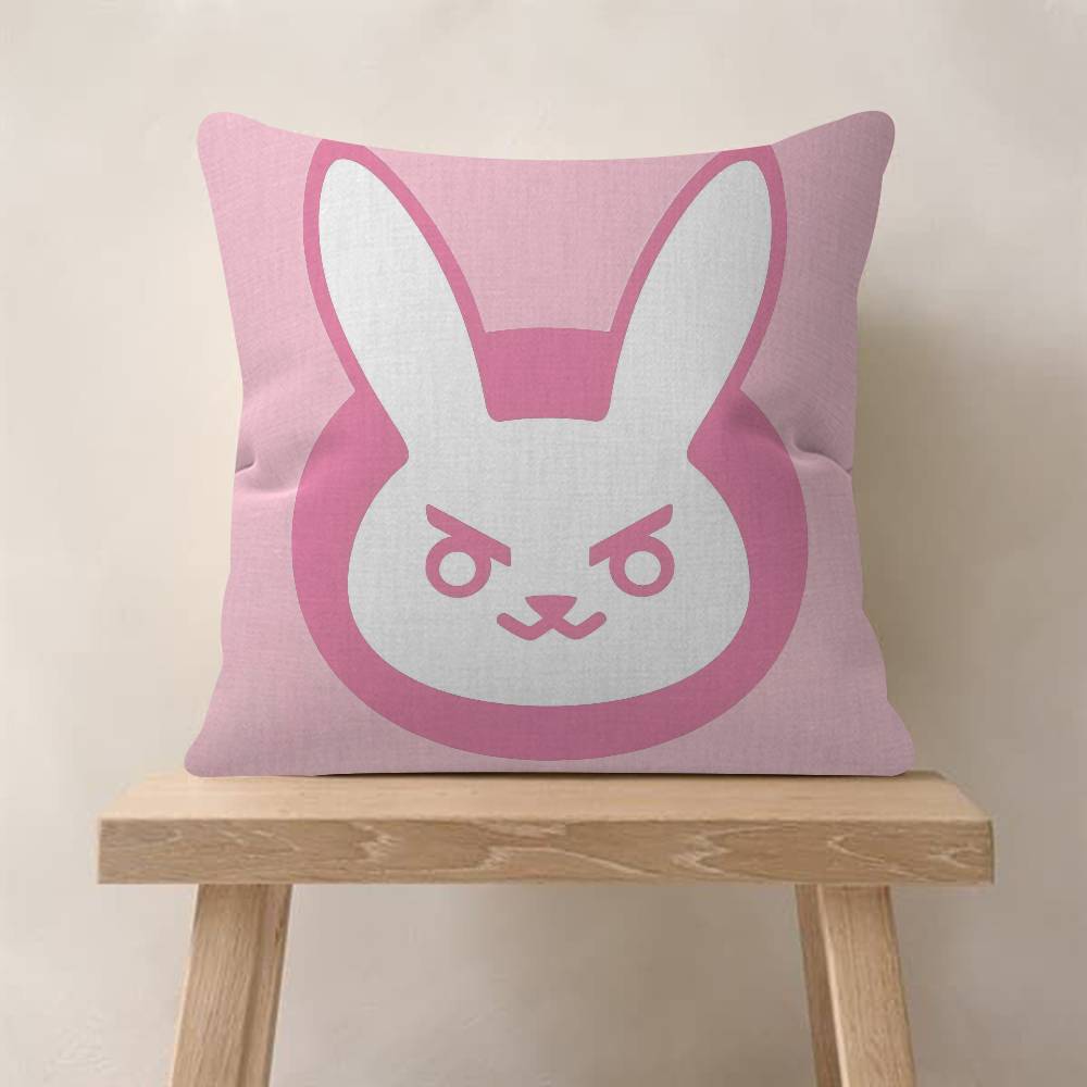 Pop Game O-Overwatch Cushion Cover Pillowcase Upholstery Sofa Throw Pillow Home Decor Pillowcas