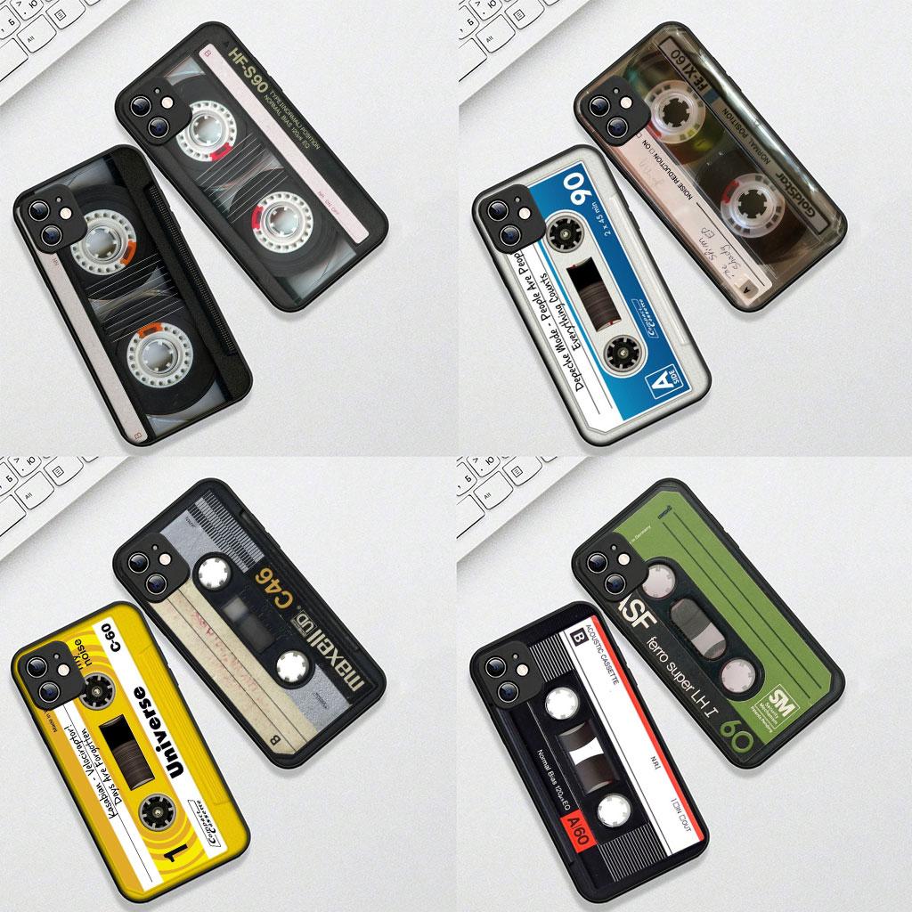 Old Cassette Tape Retro Casing Phone Cover for Samsung Galaxy A56 A26 A36 A10 A20 A30 A31 A32 A50 A51 A52 A53 A33 A12 A14 Case