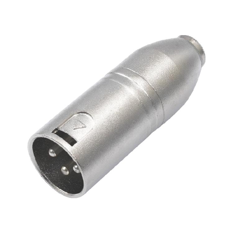 

3.5mm to 3Pin Male Converter Adapter for Microphones and Auditory Equipment Featuring Plated Contacts 1