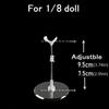 Stainless Steel Doll Bracket Support 1/3 1/4 1/6 1/8 Figure Models Holder  Dolls Accessories