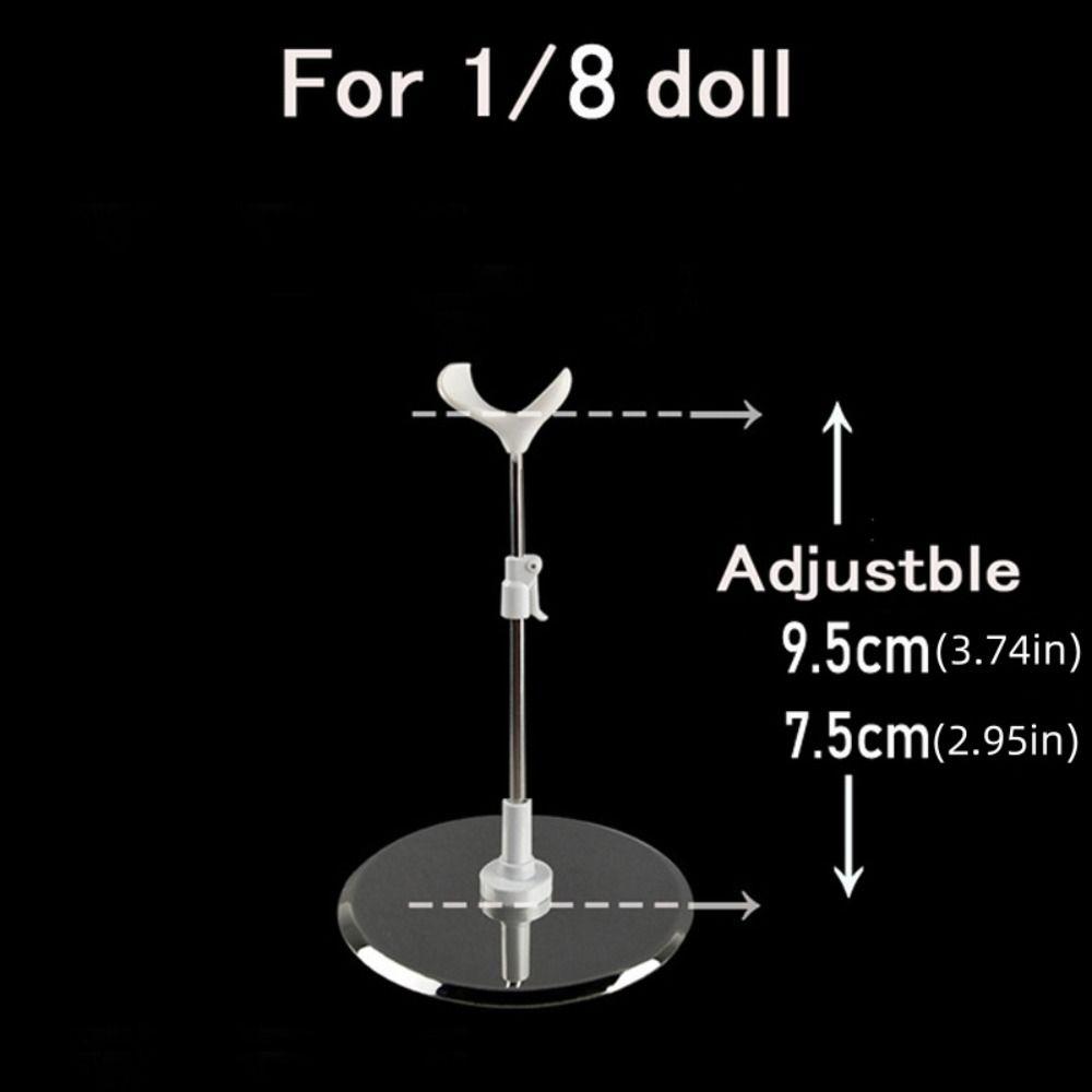 Stainless Steel Doll Bracket Support 1/3 1/4 1/6 1/8 Figure Models Holder  Dolls Accessories