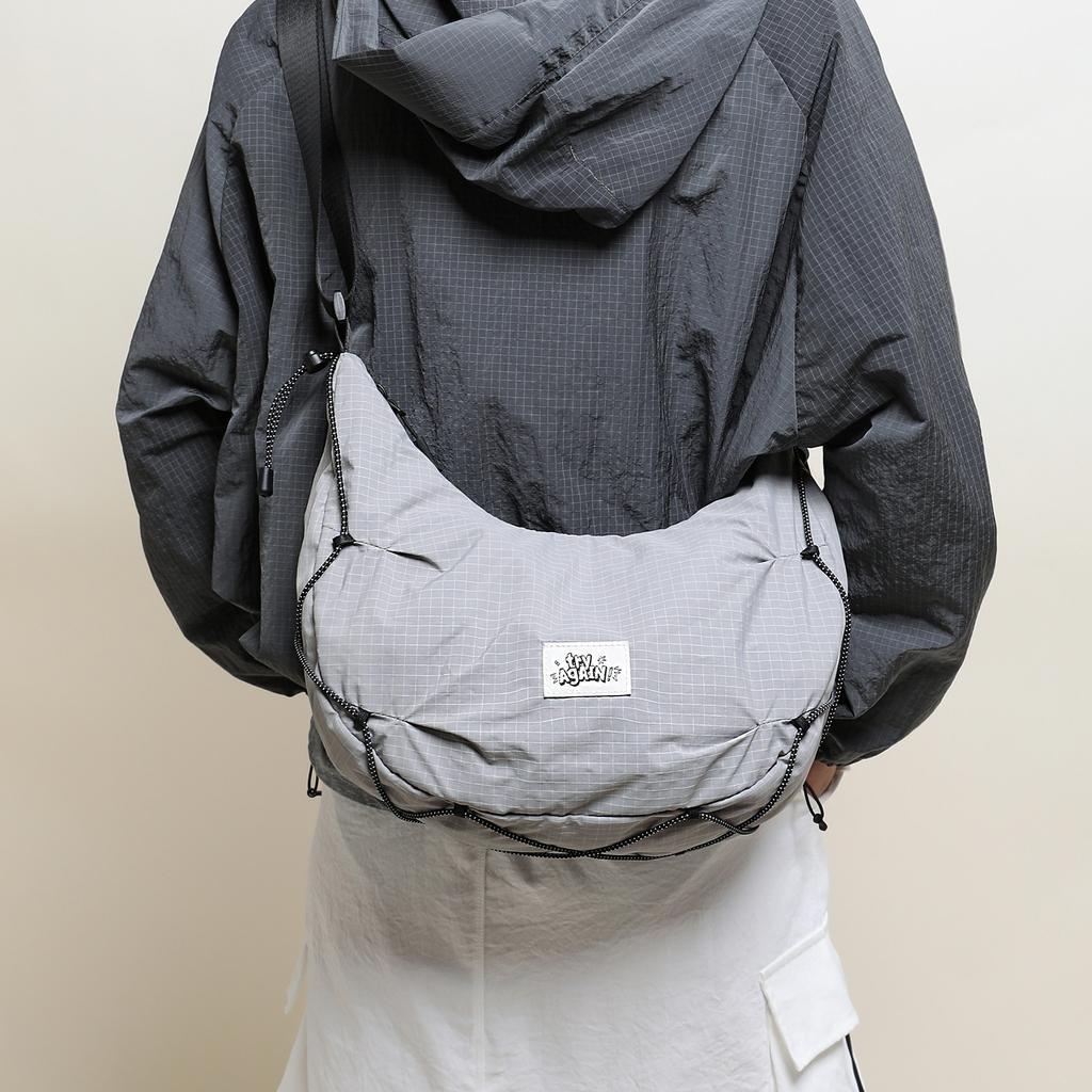 Large Capacity Crossbody Bag, Lightweight Dumpling Bag, Trendy Sporty Shoulder Bag
