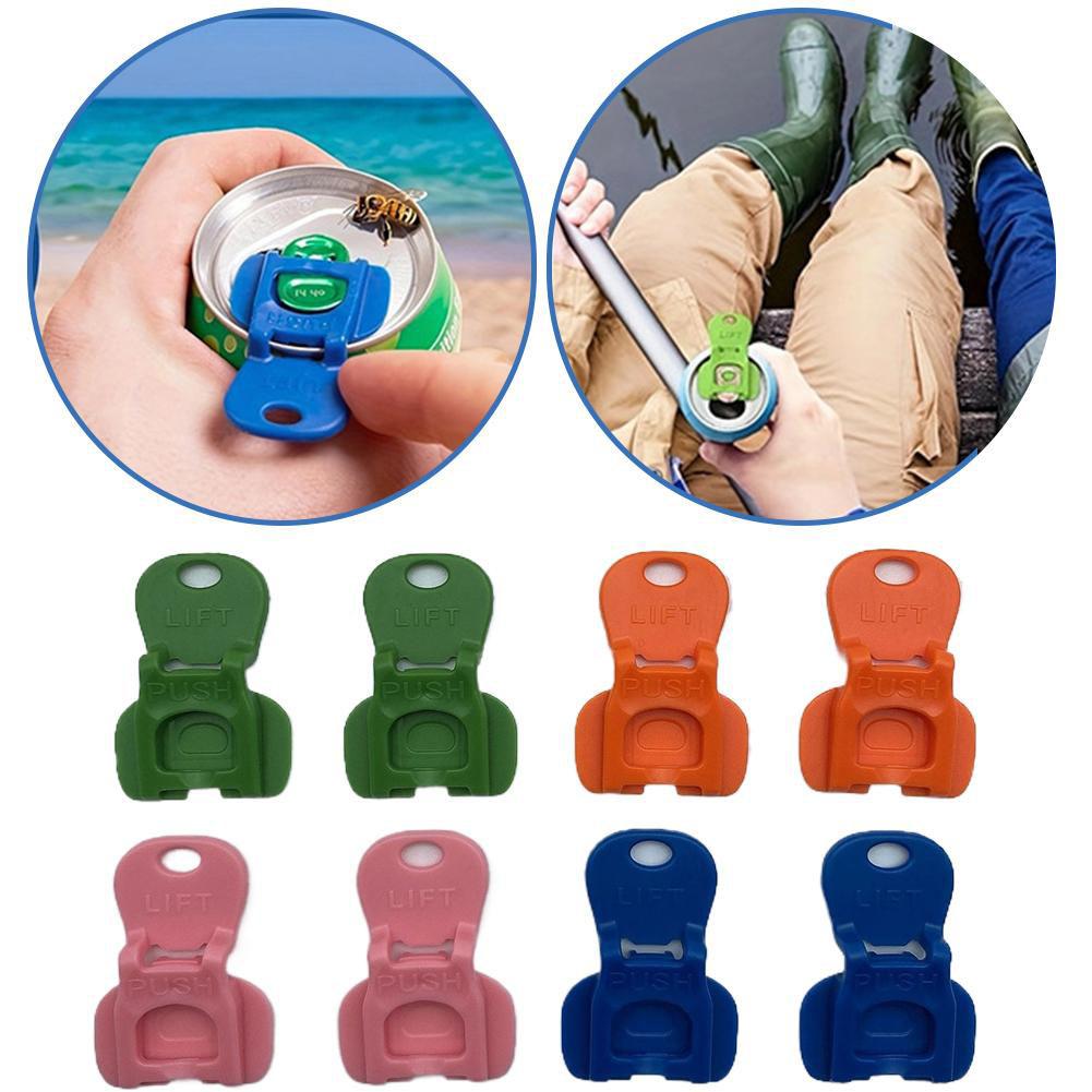 Colorful Drink Can Protector Cap Can Opener For Soda, Beverage Beer, Bugs From Accessories BBQ, C9A2