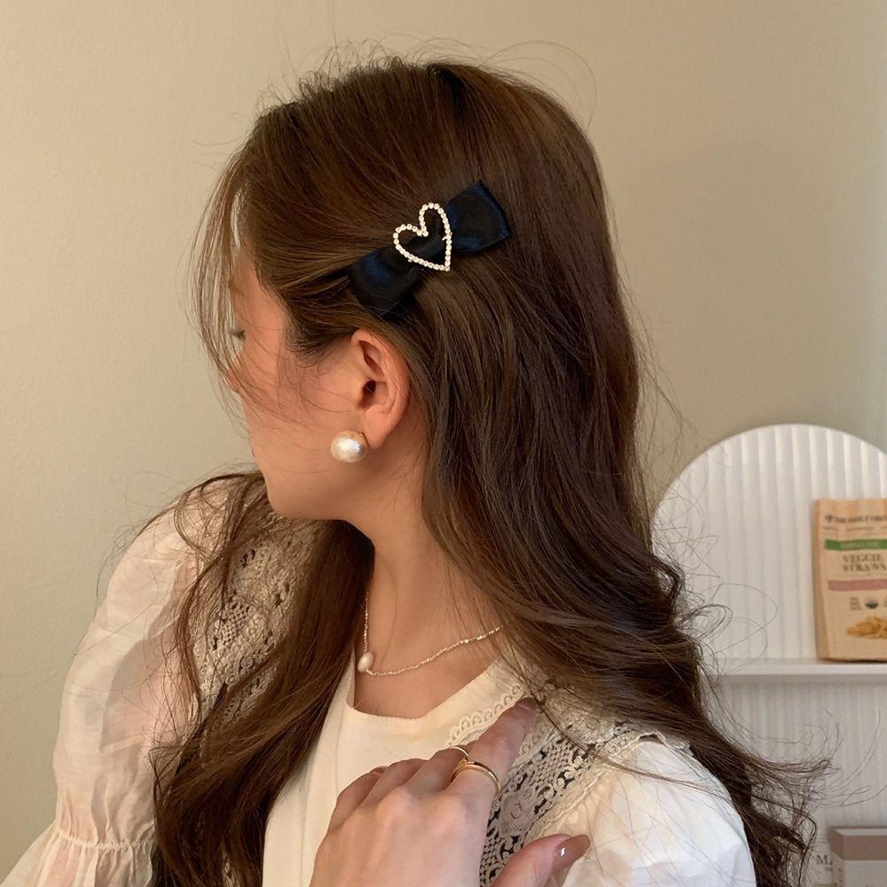 

Для девочек Лолита Корейский стиль Заколки для волос Аксессуары для волос Балеткор Заколка для волос Бант Заколка