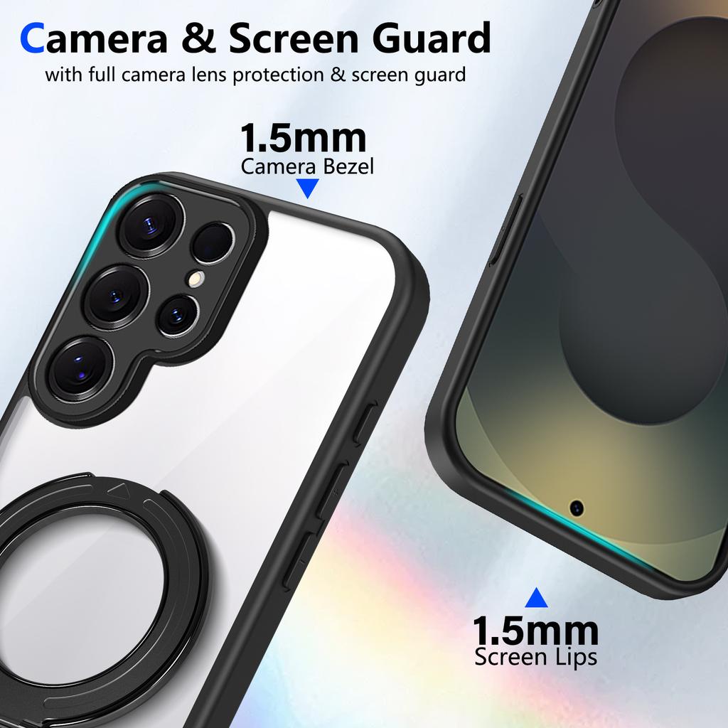 Samsung S11Ultra Mobile Phone Case Magnetic Fulcrum Bracket A11 Fine Hole A11 Transparent S11 Protective Case Hard