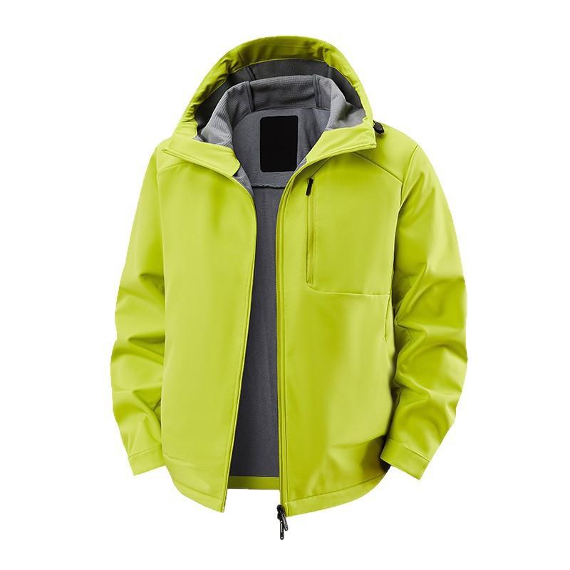 Winter Outdoor Windproof Waterproof Warm Hooded Jacket Unisex Hiking Skiing Camping