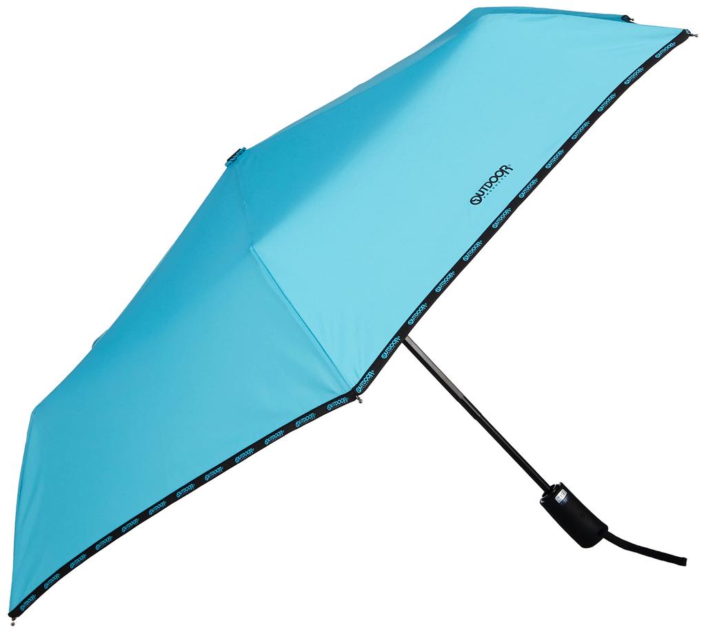 Maruju Corporation Outdoor Products Automatic Opening and Closing Folding Blue Umbrella, 54cm, Unisex,