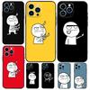 Funny Man Middle Finger Case For OnePlus 13T 10T 8T 10R 12R 13R 15R 11 12 13 15 Nord CE 5 2 3 4 Lite N20 N30 Cover