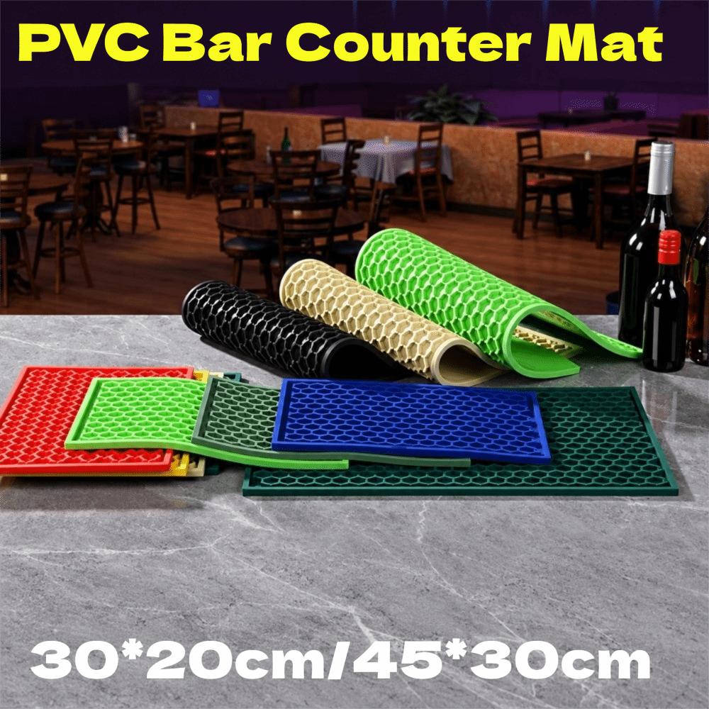 Water-proof Heat Insulation Pad PVC Anti-Slip Pad High Quality Barware Mat Bar Dining Table