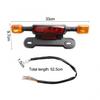 50CM Okablowanie 12V Światło Hamowania Rower Elektryczny Tylne Światło LED Kierunkowskaz
