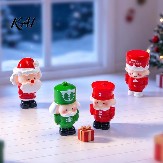 Cute Holiday Miniatures for Seasonal Decor Mini Christmas Figurines, Small Dollhouse Decorations, Micro Landscape Accessories DIY Projects Ornaments,