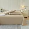 Bed Sheet Ins Style Thickened Solid Color Machine Washable Bedding