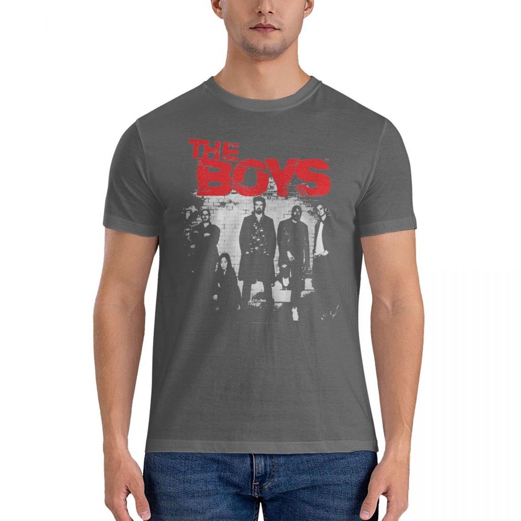 Men The Homelander The Boys Season 4 The Boyz Vintage T Shirts Cotton Top Tees Summer Short-Sleeve O-Neck Tee Shirt New Arrival