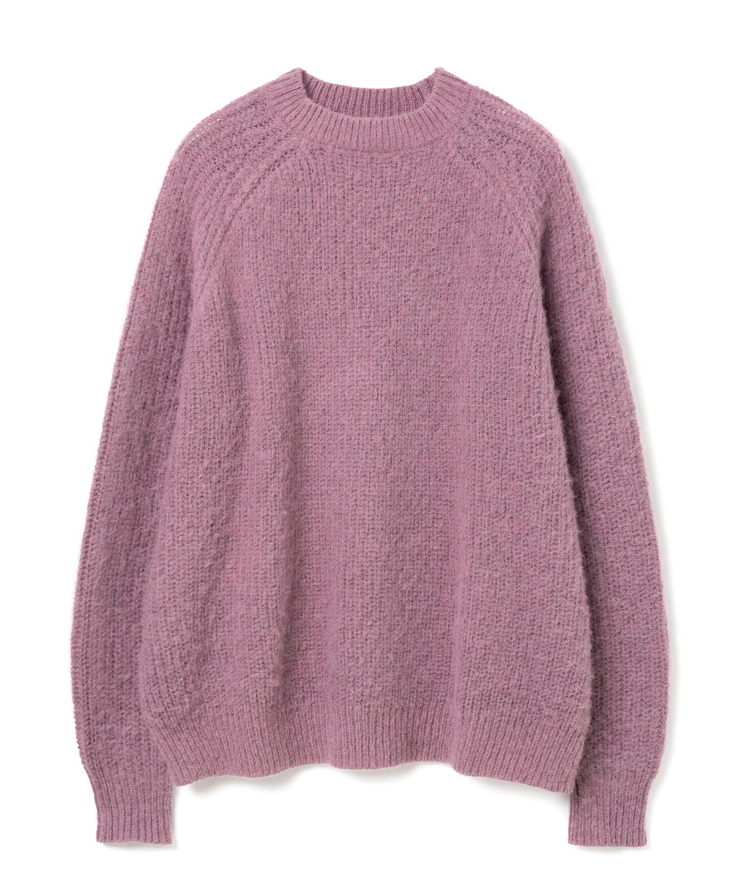 Milo Archive Crewneck Dyed Knit [Vintage Pink] Charcoal/L