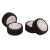 4 Pcs RC Car Tire Rubber Wheels High Wear Resistance Strong Cushioning 1Celsius10 RC On Road Tyres for