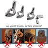 20PCS Hand Twist Tighten Wing Nuts Corrosion Resistant Butterfly Nuts Stainless Steel Fasteners Hardware Durable