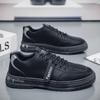 Spring Autumn Mens Casual Shoes Thick Sole Non-slip Brand Male Footwear Cool Young Man Street Style Breathable Mesh D055