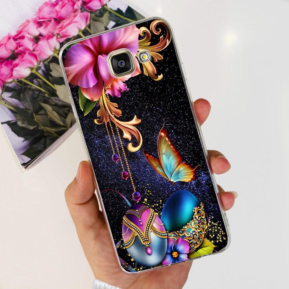 Pour Samsung Galaxy A5 2016 Coque Samsung A5 2017 2015 A500F A520F SM-A510F Impression Élégante Silicone Souple TPU Coque Arrière de Téléphone