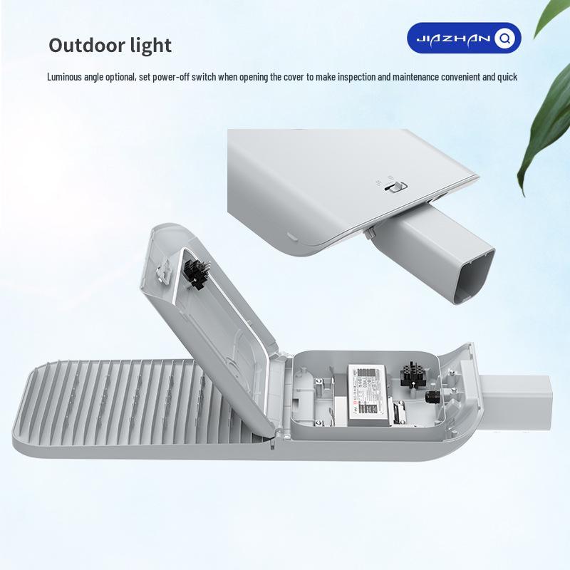 Adjustable LED Street Light Head, Tool-Free Opening, 200W/300W