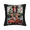 Fanart Mgs Gaming Pillow Case Soft Pillow Cover For Sofa Home Decoration Novelty Pillowcases
