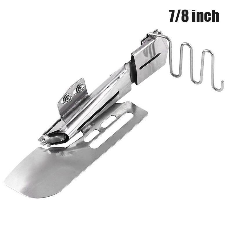 Industrial Sewing Machine Folder Flat Binding Machine Seam Machine Fold Edge Binder Sewing Accessories Stretched Cylinder Folder