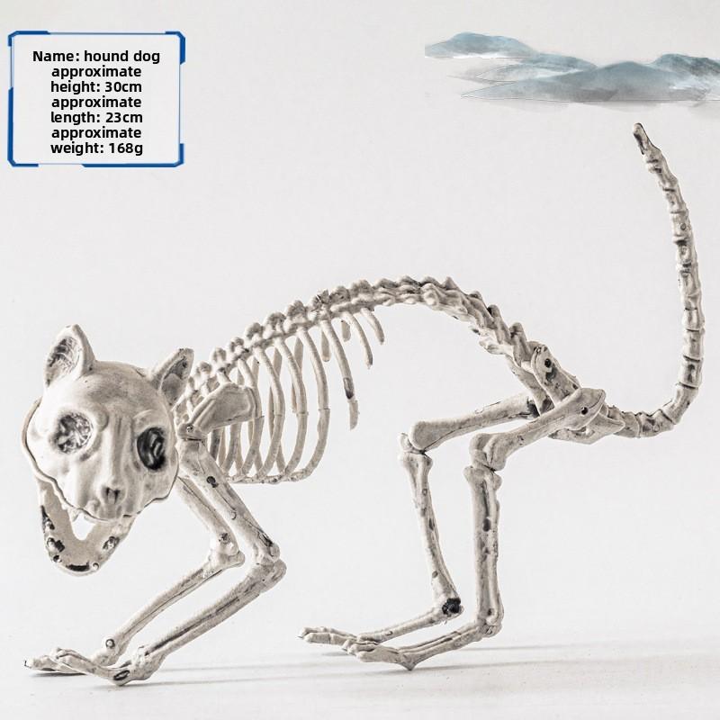 Halloween Dark Animal Skeletons For Haunted House Decor