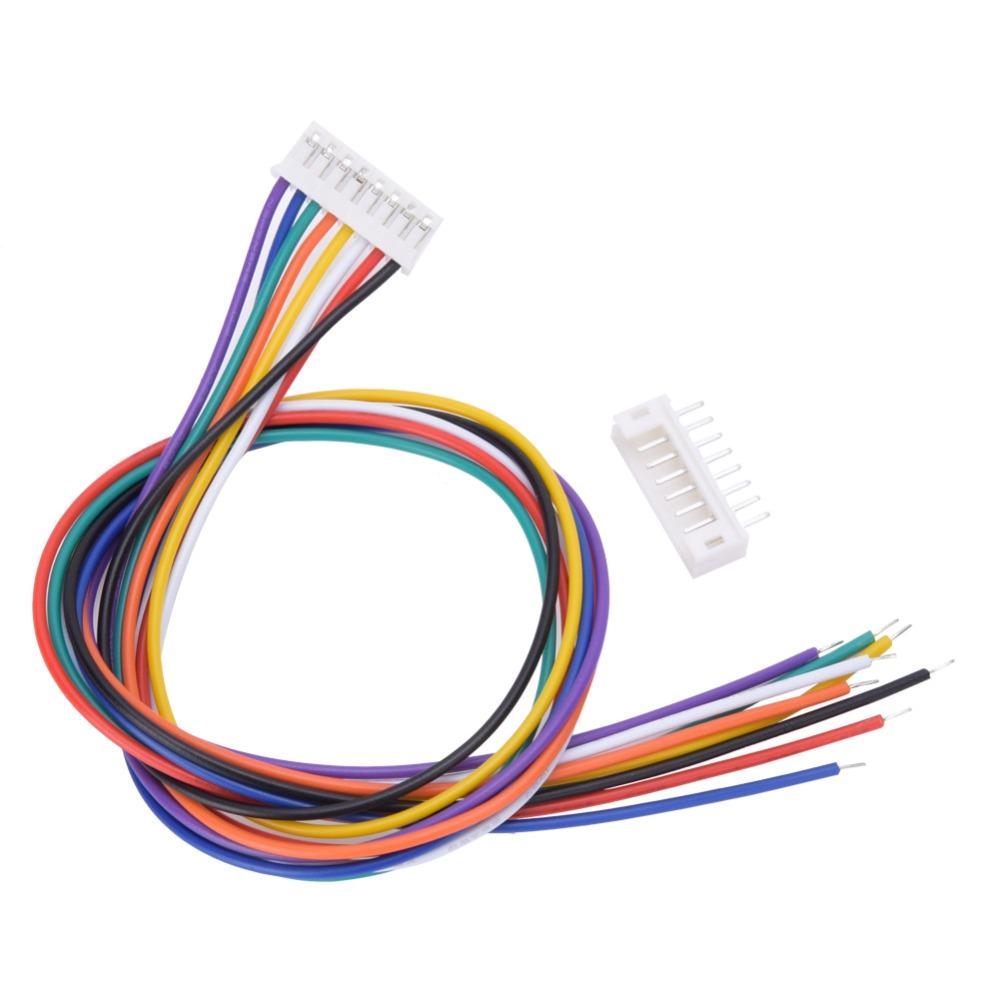 10 Sets Practical 8-Pin for JST PH 2.0mm Connector 26AWG 30cm Length Male Female Connector Wire Cable LED Strip Light