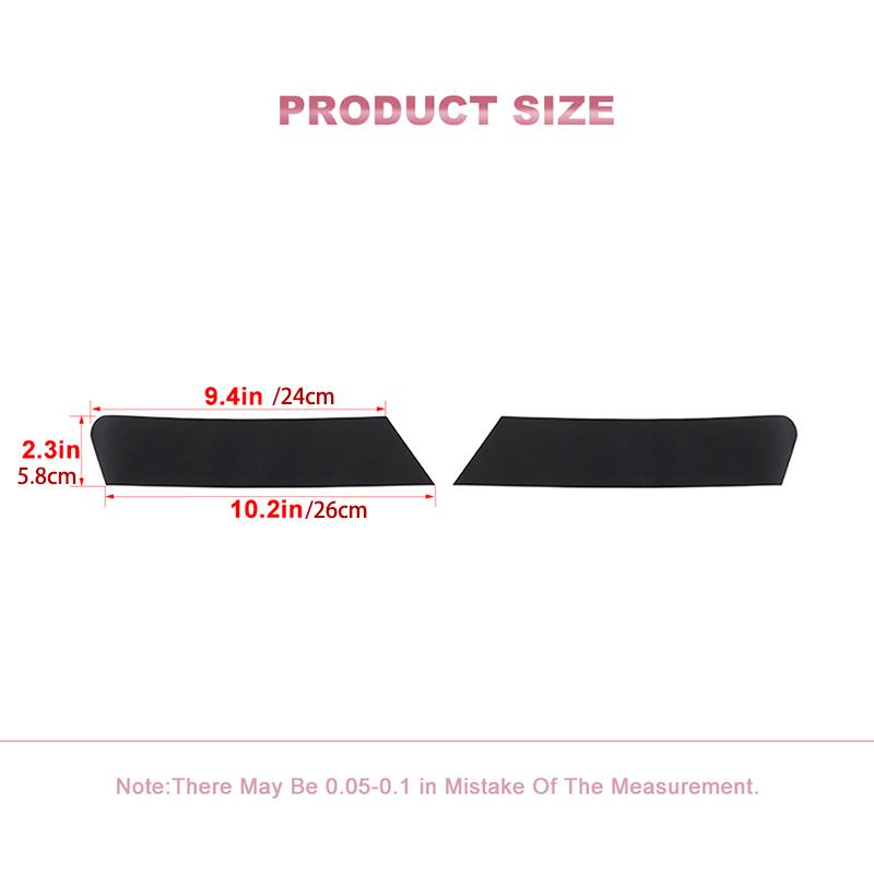 Autocollants de couverture de décoration de lampe de clignotant avant de voiture adaptés à la Jeep Patriot 2011 – 2016, accessoires extérieurs en PVC