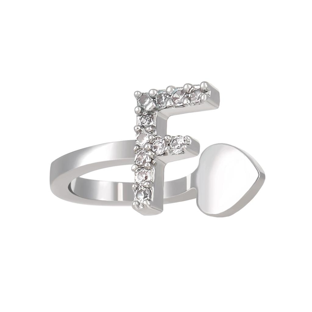 Advanced Temperament 26 English Letter Ear Clip Simple U No Ear Hole Earrings For Women