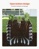 Metal Raised Garden Bed, 2.0 X 0.6 X 0.4 M Oval Outdoor Galvalume Planter Garden Box, Open Bottom Design, Large Planter Raised Bed for Growing
