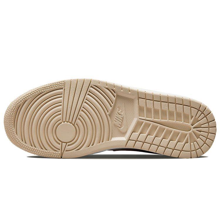 Air Jordan 1 Mid Se 'Cream Dark Chocolate' Women's DO6699-200