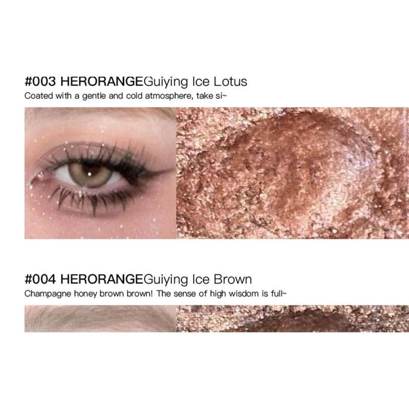 HERORANGE - Light Luxury Glitter Monochrome Eyeshadow - 7 Colors