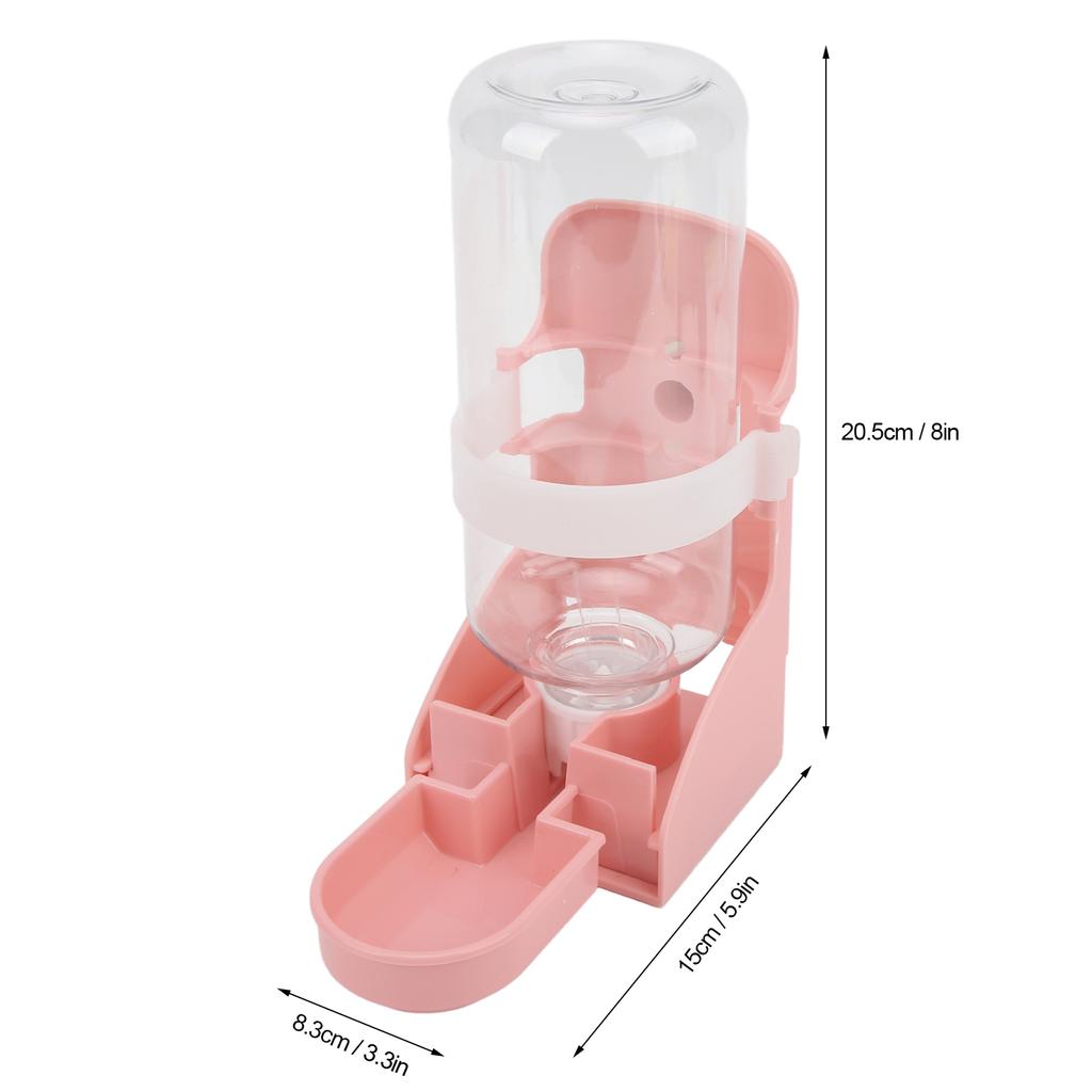 Small Pet Hanging Water Dispenser 500ml Celsius 17oz Automatic Bunny Water Bottle for Chinchilla Guinea   Hedgehog Ferret