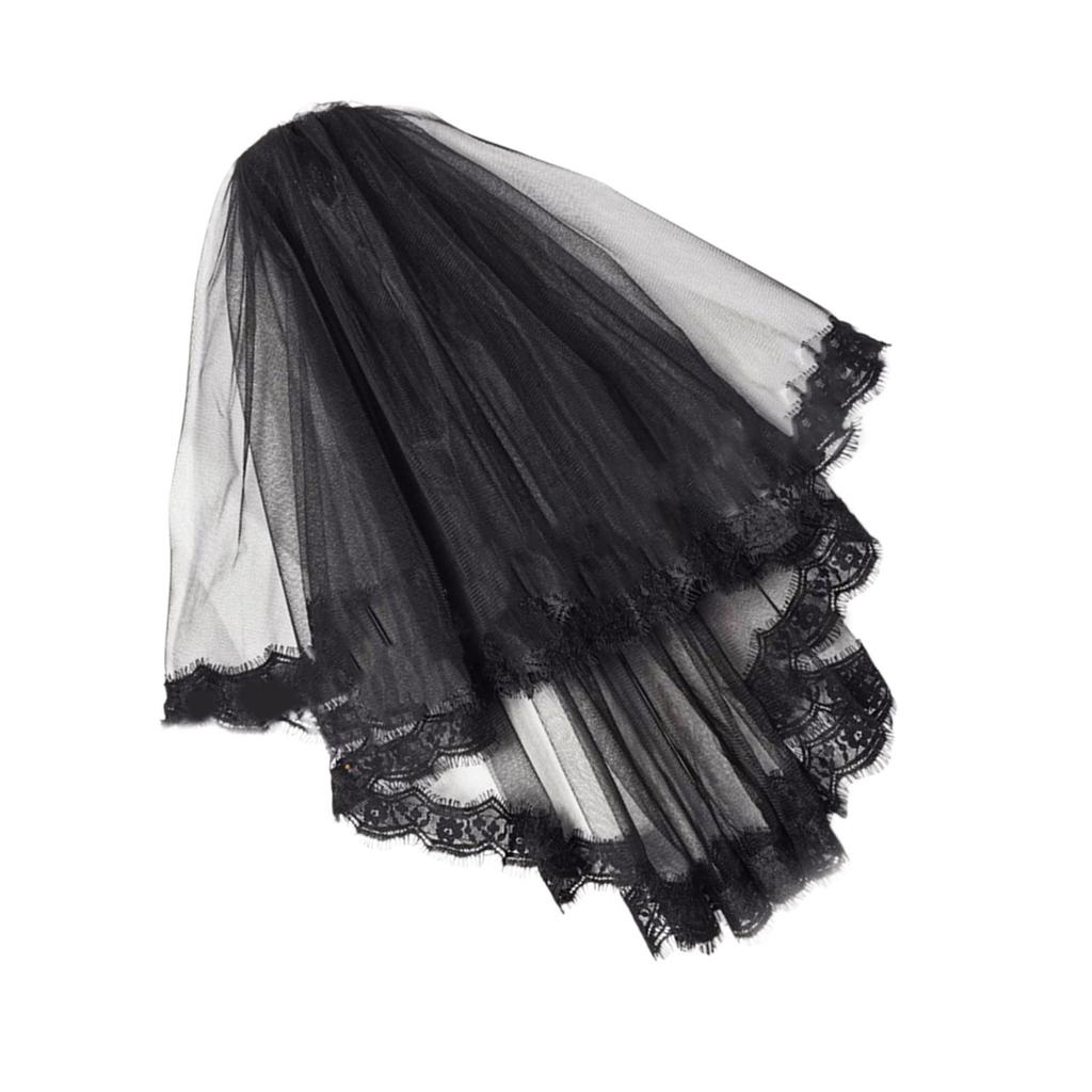 Hochzeitsbraut Spitzentüll mit Schleife/Blumenbesatz Elegante Braut-Abschlussball-Party-Diademe Langer Schleier für Frauen zum Fotografieren