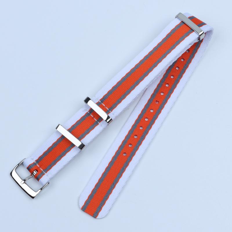 

Soft Nylon Military Canvas Watchband For Omega Strap Seamaster 300 AT150 20mm Bracelet Accessories Stainless Pin Buckle 20mm Mark On
