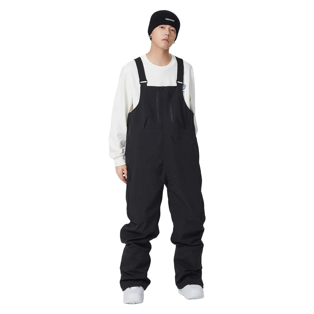 MORGEN SKY Snowboarding Bib Ski Snow Unisex for Men and Outdoor Cold Weather Work Snow Mountain Cold Abrasion Water Resistant HX2303 Wear, Pants,