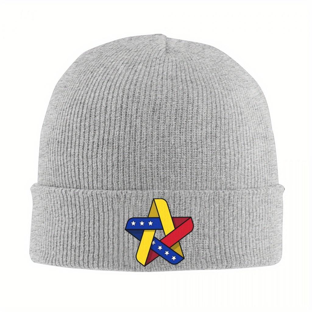 Venezuela Style Hat Autumn Winter Beanie Ski Venezuelan Caps FeUnisex Unisex Bonnet
